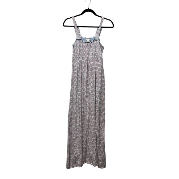 Sim & Sam Womens Babydoll Dress Medium Maxi Floral Cottagecore Fairy Romantic - Picture 1 of 16